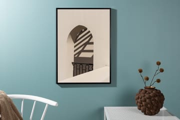 Poster Balcony 21x30 cm - Vit - Inredning - Tavlor & posters - Posters & prints