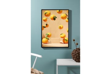 Poster Lemons 21x30 cm - Beige - Inredning - Tavlor & posters - Posters & prints