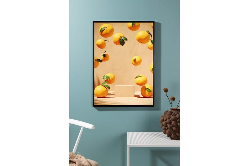 Poster Lemons 21x30 cm - Beige - Inredning - Tavlor & posters - Posters & prints