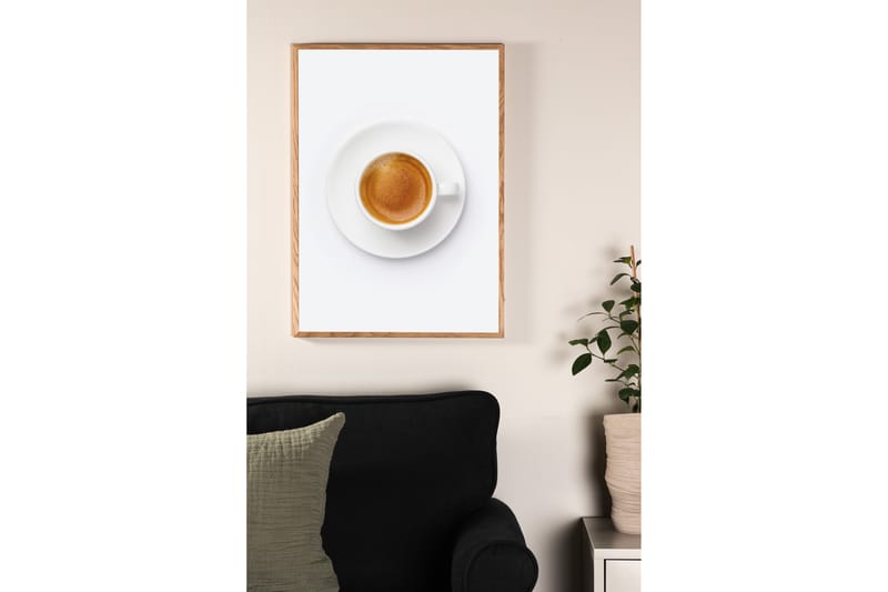 Poster Skimmed coffee 21x30 cm - Brun/Vit - Inredning - Tavlor & posters - Posters & prints