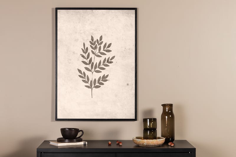 Poster Spring leaf 21x30 cm - Beige - Inredning - Tavlor & posters - Posters & prints