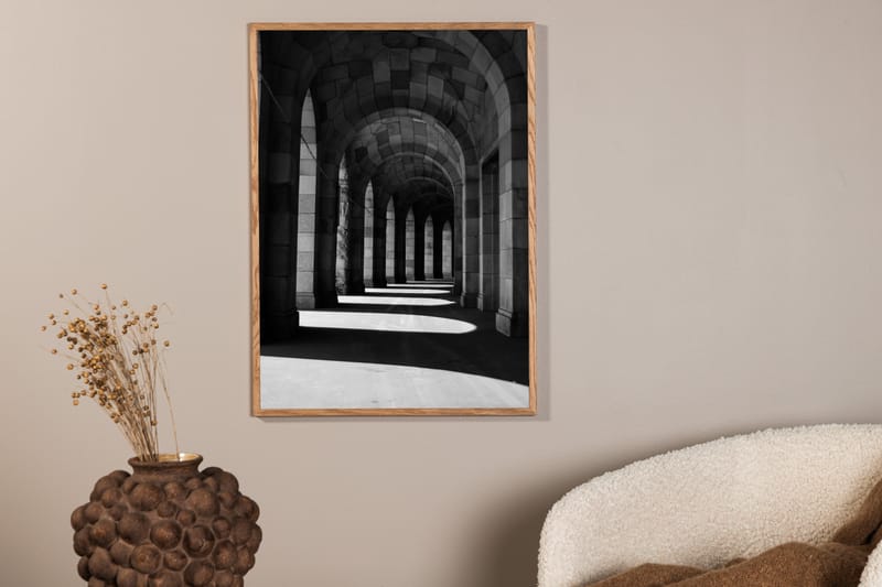 Poster Walkway 21x30 cm - Beige - Inredning - Tavlor & posters - Posters & prints