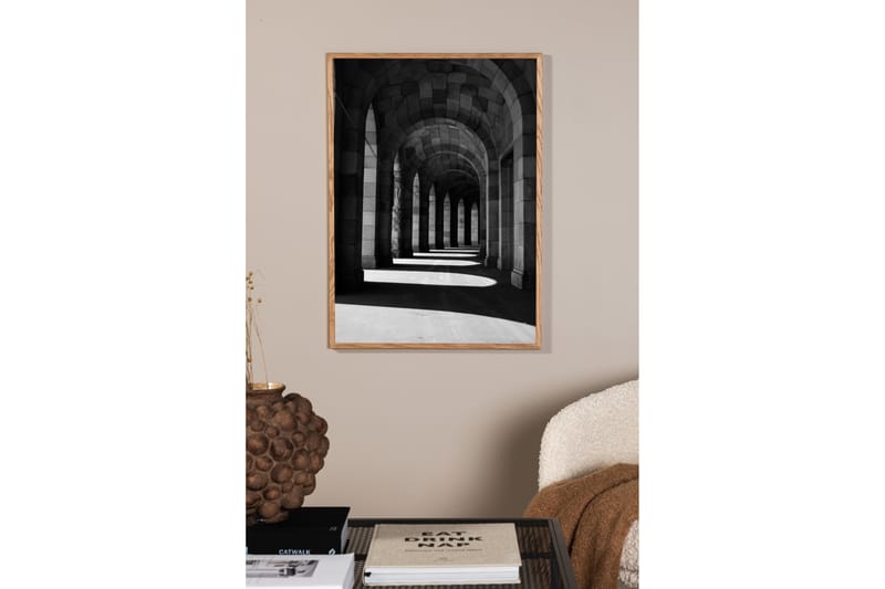 Poster Walkway 21x30 cm - Beige - Inredning - Tavlor & posters - Posters & prints