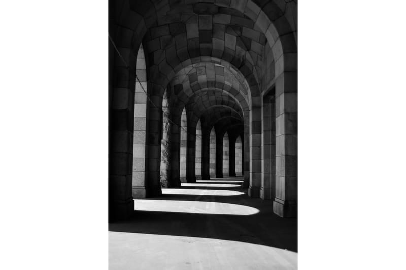 Poster Walkway 70x100 cm - Beige - Inredning - Tavlor & posters - Posters & prints