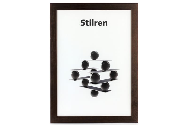 Fotoram Stilren 40x50 cm - Valnöt|Plexiglas - Inredning - Tavlor & posters - Ramar & tavelram