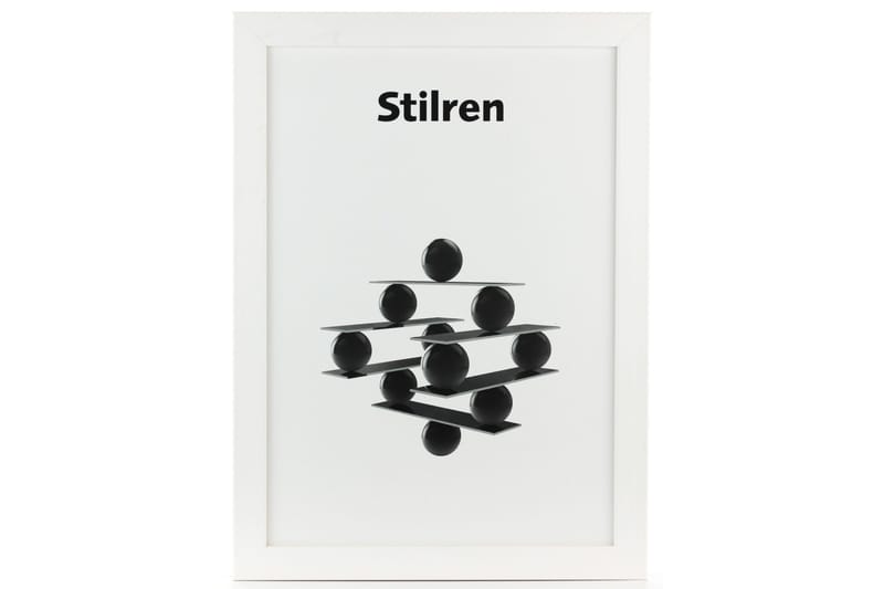 Fotoram Stilren 59x84 cm - Vit|Plexiglas - Inredning - Tavlor & posters - Ramar & tavelram