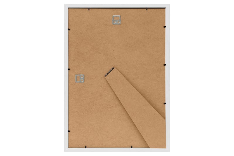 Fotoramar 3 st för vägg eller bord vit 15x21 cm MDF - Vit - Inredning - Tavlor & posters - Ramar & tavelram - Fotoram