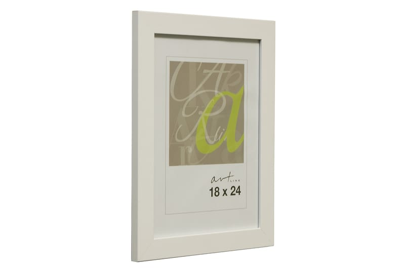 Tavelram Trendline MDF 18x24 cm Vit - Art Link - Inredning - Tavlor & posters - Ramar & tavelram