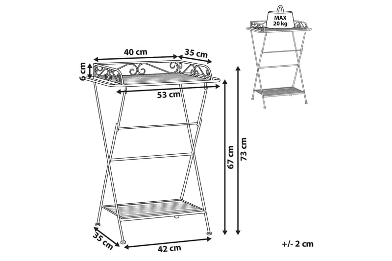 Ancud Soffbord 53 cm - Svart - Möbler - Bord & matgrupp - Soffbord