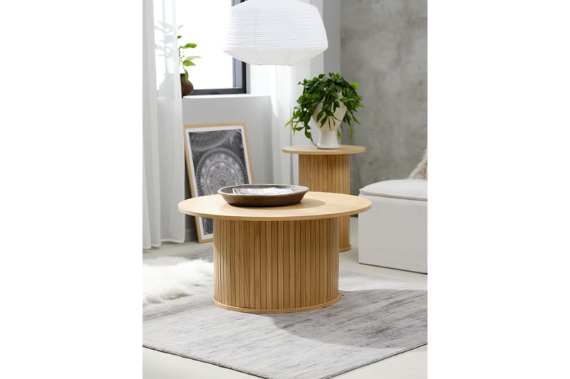 Angelique Soffbord 90 cm - Beige - Möbler - Bord & matgrupp - Soffbord