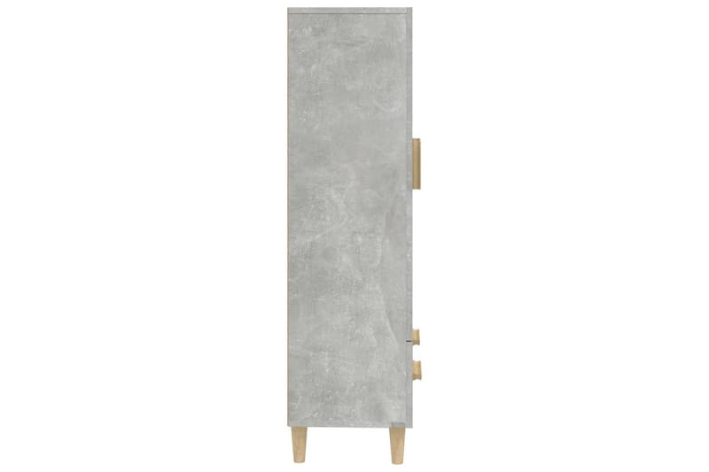 beBasic Skåp betonggrå 70x31x115 cm konstruerat trä - Grey - Möbler - Bord & matgrupp - Avlastningsbord & sidobord - Lampbord & sidobord