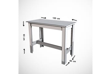 Bord Jipping 120 cm - Valnöt - Möbler - Bord & matgrupp - Avlastningsbord & sidobord