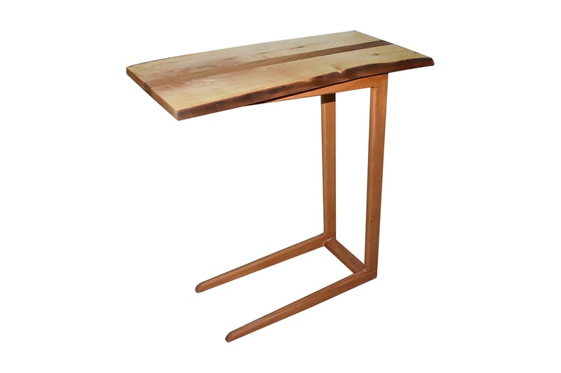 Sidobord Laggartorp 30x70x30 cm - Brun - Klaffbord & hopfällbart bord - Marmorbord - Lampbord & sidobord - Brickbord & småbord