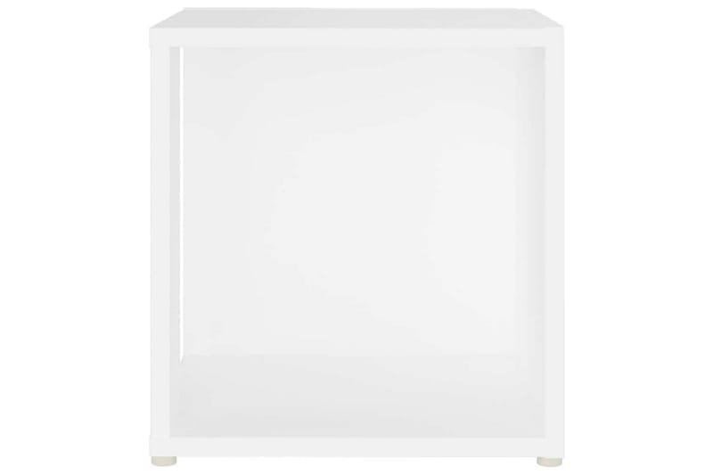 Sidobord vit 33x33x34,5 cm spånskiva - Vit - Möbler - Bord & matgrupp - Avlastningsbord & sidobord - Lampbord & sidobord