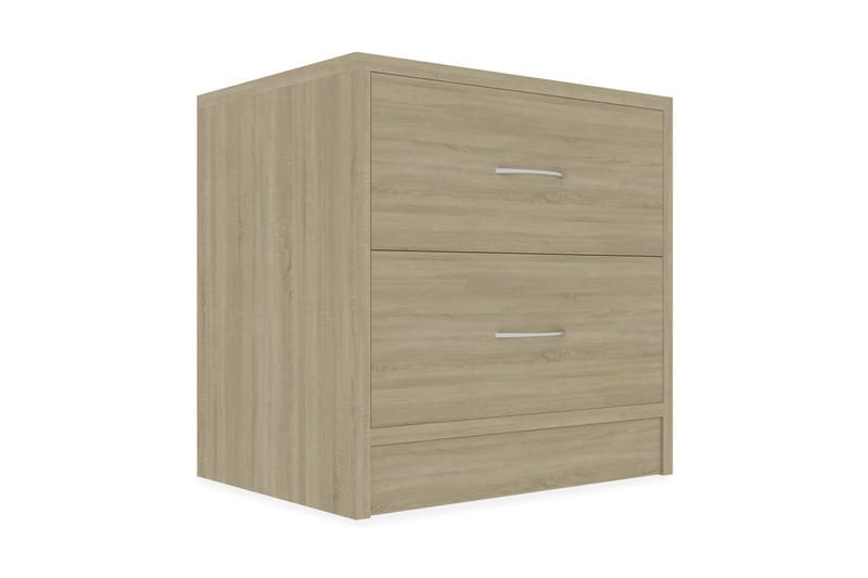 Sängbord 2 st sonoma ek 40x30x40 cm spånskiva - Brun - Möbler - Bord & matgrupp - Avlastningsbord & sidobord - Sängbord & nattduksbord