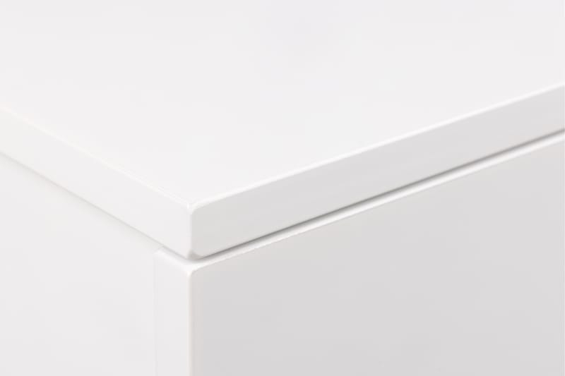 Sängbord Salmani 32 cm - Vit - Sängbord & nattduksbord