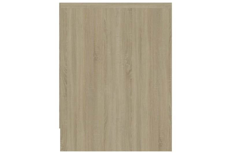 Sängbord sonoma ek 40x30x40 cm spånskiva - Brun - Möbler - Bord & matgrupp - Avlastningsbord & sidobord - Sängbord & nattduksbord