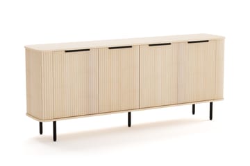 Sideboard Uppveda Vitlaserad Ek - Ljust vitlaserat ekträ - Förvaring - Förvaringsmöbler - Sideboard & skänk