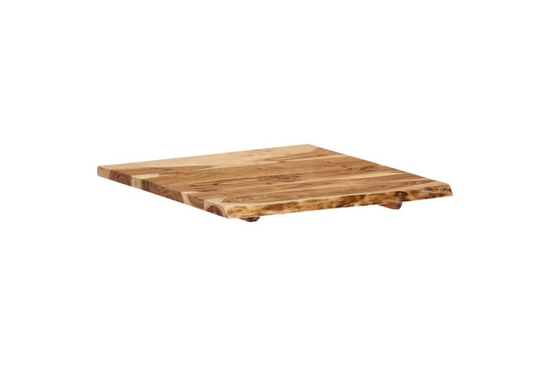 Bordsskiva massivt akaciaträ 58x(50-60)x2,5 cm - Brun - Möbler - Bord & matgrupp - Bordstillbehör - Illäggsskiva