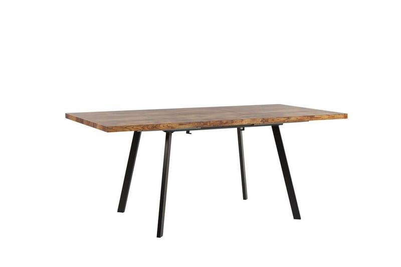 Matbord Hadham 180 cm Hopfällbart - Ljusbrun/Svart - Klaffbord & hopfällbart bord - Matbord & köksbord
