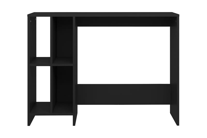 Datorbord svart 102,5x35x75 cm spånskiva - Svart - Skrivbord - Datorbord