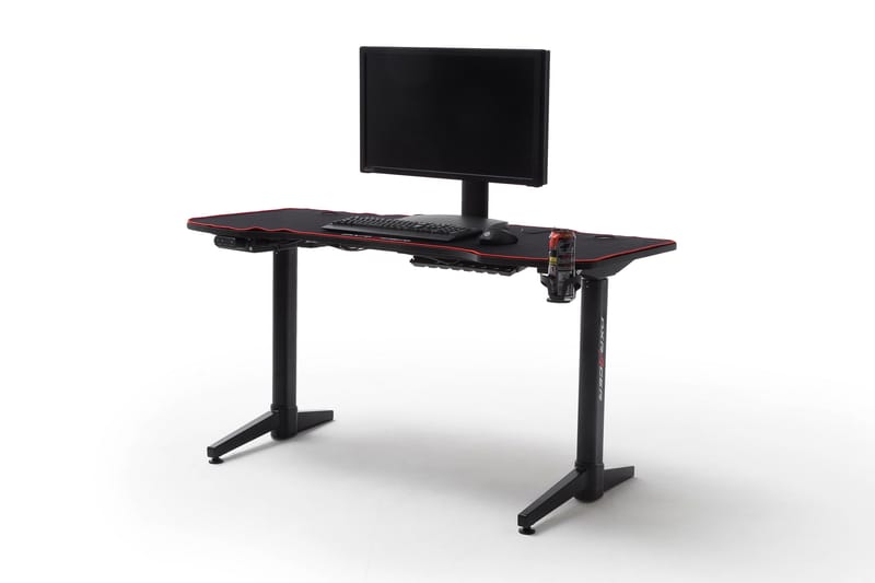 Gaming Skrivbord Ingleby 4 Höj - och Sänkbart 140 cm - Svart - Möbler - Bord & matgrupp - Kontorsbord - Skrivbord