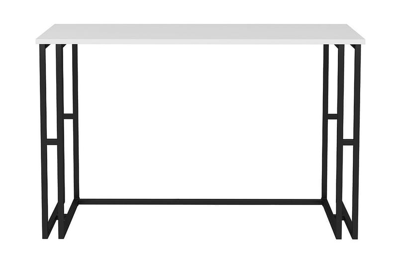 Skrivbord Yepan 60x74,8x120 cm - Svart/Vit - Skrivbord - Datorbord - Klaffbord & hopfällbart bord - Marmorbord - Höj och sänkbart skrivbord