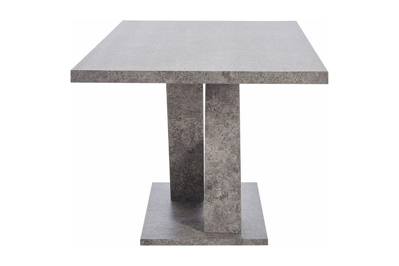Matbord Agdis 160 cm - Grå - Klaffbord & hopfällbart bord - Marmorbord - Matbord & köksbord