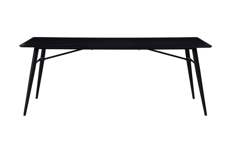 Matbord Breyawna 200 cm - Svart - Klaffbord & hopfällbart bord - Marmorbord - Matbord & köksbord
