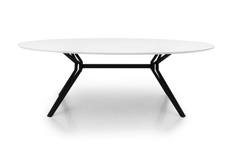 Matbord Cibuz 240 cm - Vit - Klaffbord & hopfällbart bord - Marmorbord - Matbord & köksbord