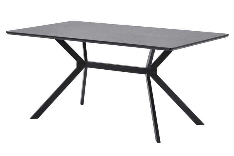 Matbord Iban 160 cm - Svart - Klaffbord & hopfällbart bord - Marmorbord - Matbord & köksbord