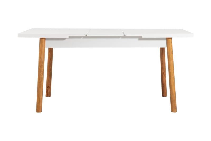 Matbord Inzaghi 120x75x120 cm - Grön/Vit - Klaffbord & hopfällbart bord - Marmorbord - Matbord & köksbord