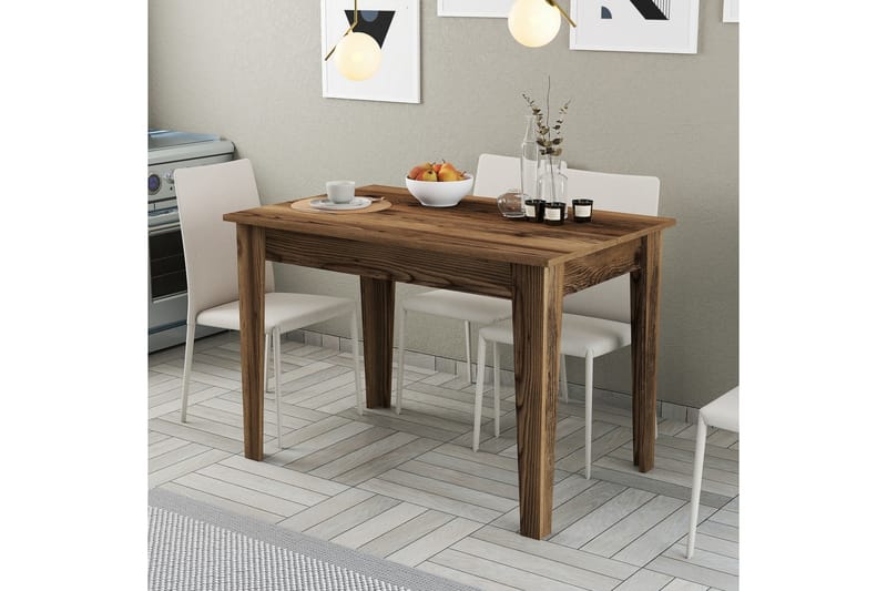 Matbord Levents 110x72 cm Brun - Hanah Home - Möbler - Bord & matgrupp - Matbord & köksbord