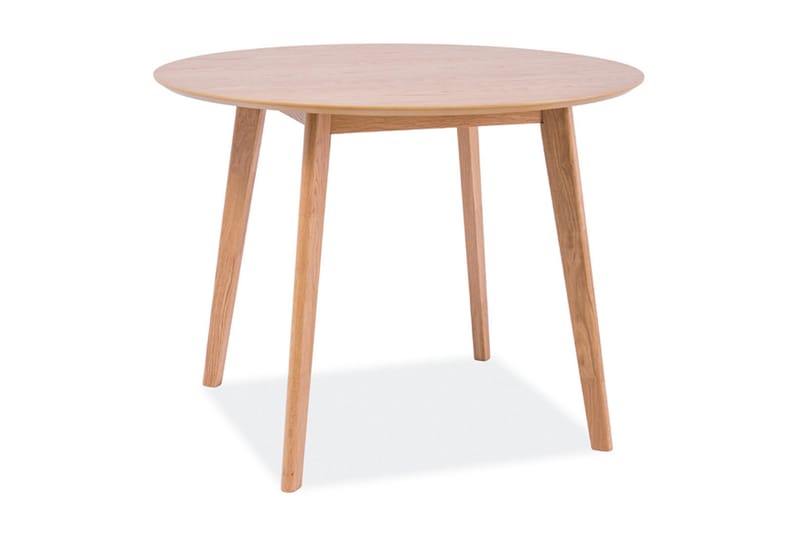 Matbord Louesme 90 cm Runt - Natur - Klaffbord & hopfällbart bord - Marmorbord - Matbord & köksbord