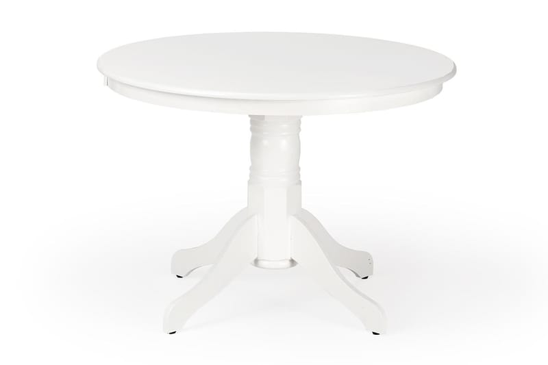 Matbord Sarita 106 cm - Vit - Klaffbord & hopfällbart bord - Marmorbord - Matbord & köksbord