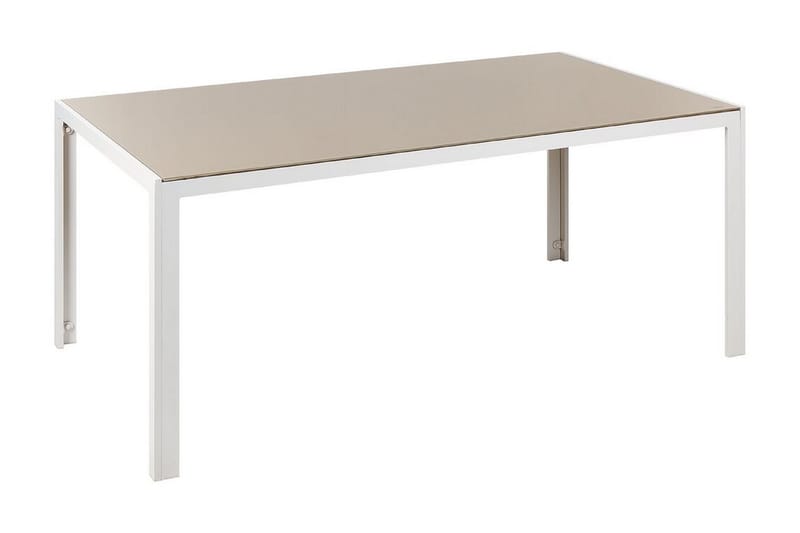 Matbord Villacarillo 160x91 cm - Beige/Vit - Möbler - Bord & matgrupp - Matbord & köksbord