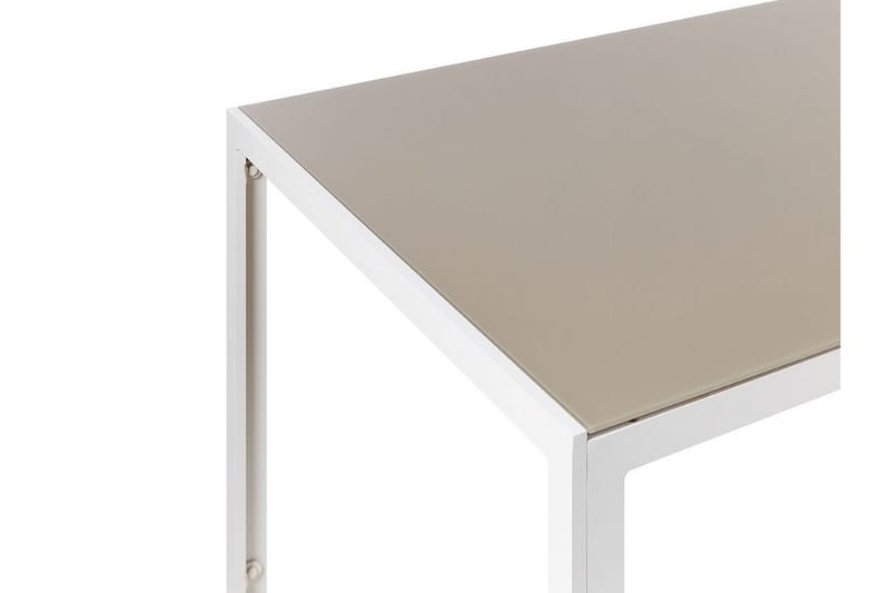 Matbord Villacarillo 160x91 cm - Beige/Vit - Möbler - Bord & matgrupp - Matbord & köksbord