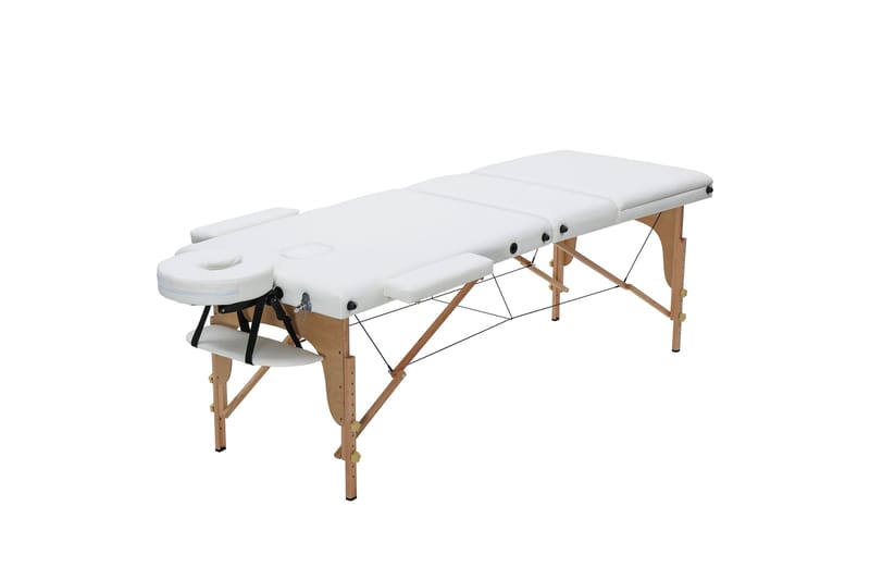 React Massagebänk P300 - Vit - Massagebord