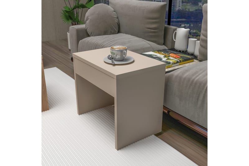 Sarte Soffbord 100x37 cm - Beige/Ljus Brun/Trä - Möbler - Bord & matgrupp - Soffbord