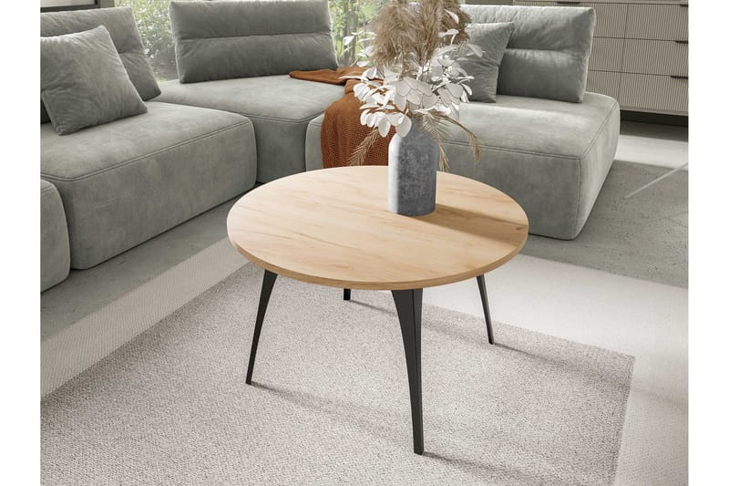 Sayumi Soffbord 75 cm - Svart/Beige - Möbler - Bord & matgrupp - Soffbord