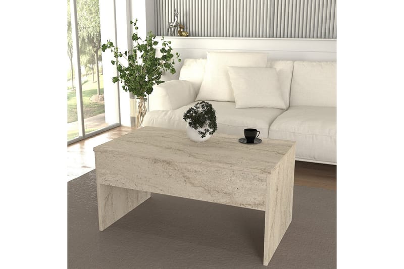 Soffbord Akilli 90 cm - Beige - Möbler - Bord & matgrupp - Soffbord