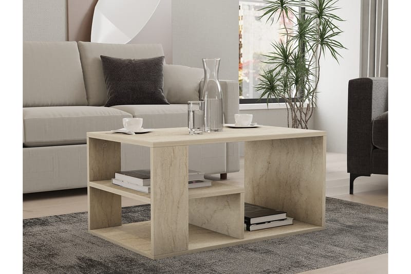 Soffbord Eros 80 cm - Beige - Möbler - Bord & matgrupp - Soffbord