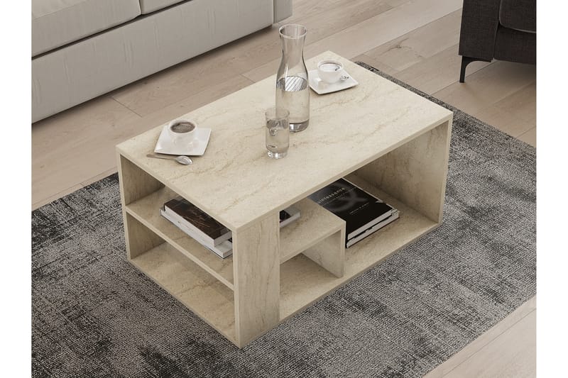 Soffbord Eros 80 cm - Beige - Möbler - Bord & matgrupp - Soffbord