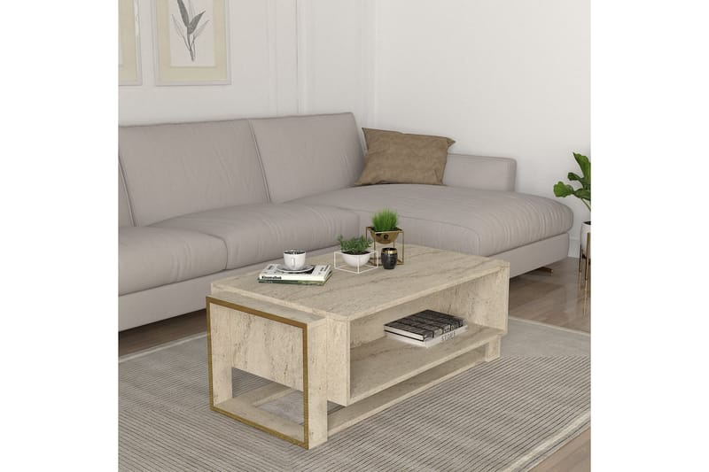 Soffbord Herb 106 cm - Beige - Möbler - Bord & matgrupp - Soffbord