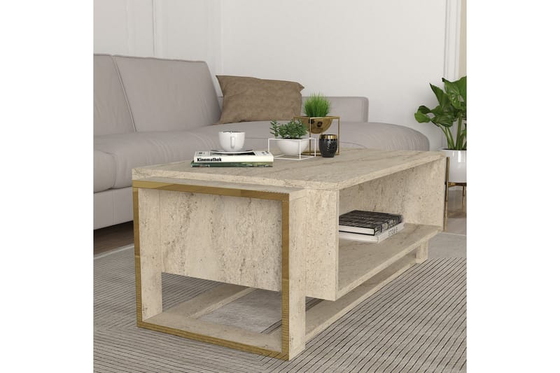 Soffbord Herb 106 cm - Beige - Möbler - Bord & matgrupp - Soffbord