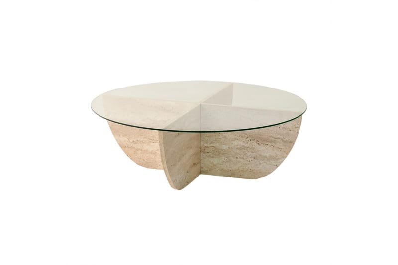 Soffbord Makhan 90 cm - Beige - Möbler - Bord & matgrupp - Soffbord