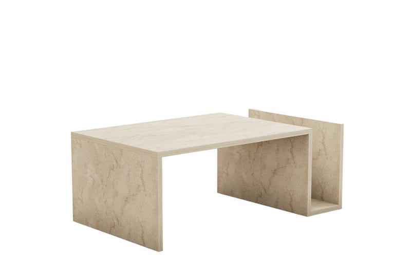 Soffbord Memenil 87 cm - Beige - Möbler - Bord & matgrupp - Soffbord