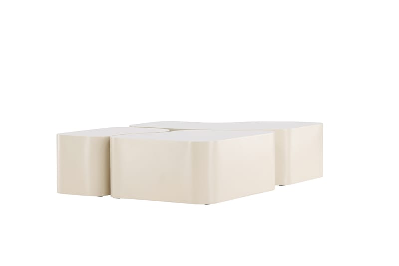 Nordland Soffbord 92x74 cm - Beige - Möbler - Bord & matgrupp - Soffbord