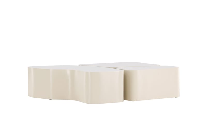 Nordland Soffbord 92x74 cm - Beige - Möbler - Bord & matgrupp - Soffbord