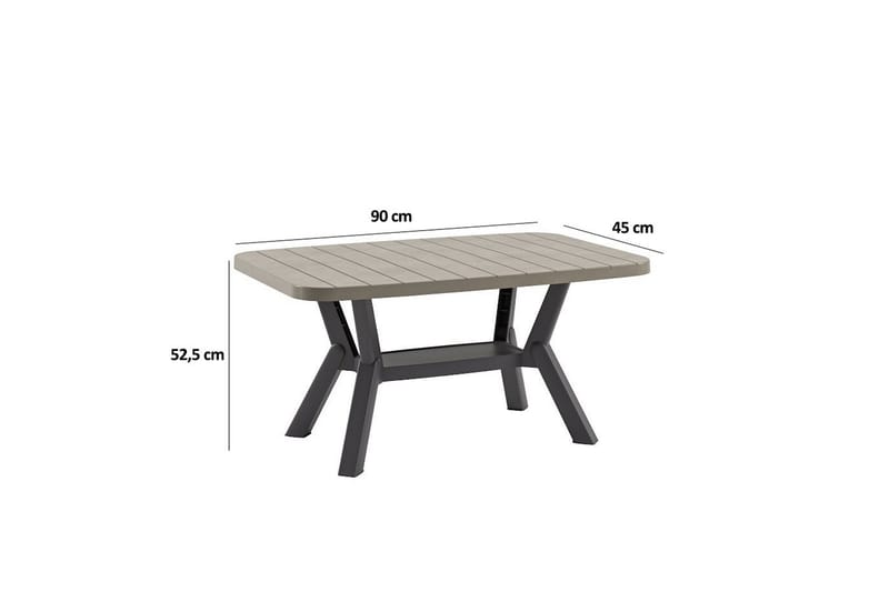 Soffbord Silva 90 cm - Antracit - Möbler - Bord & matgrupp - Soffbord